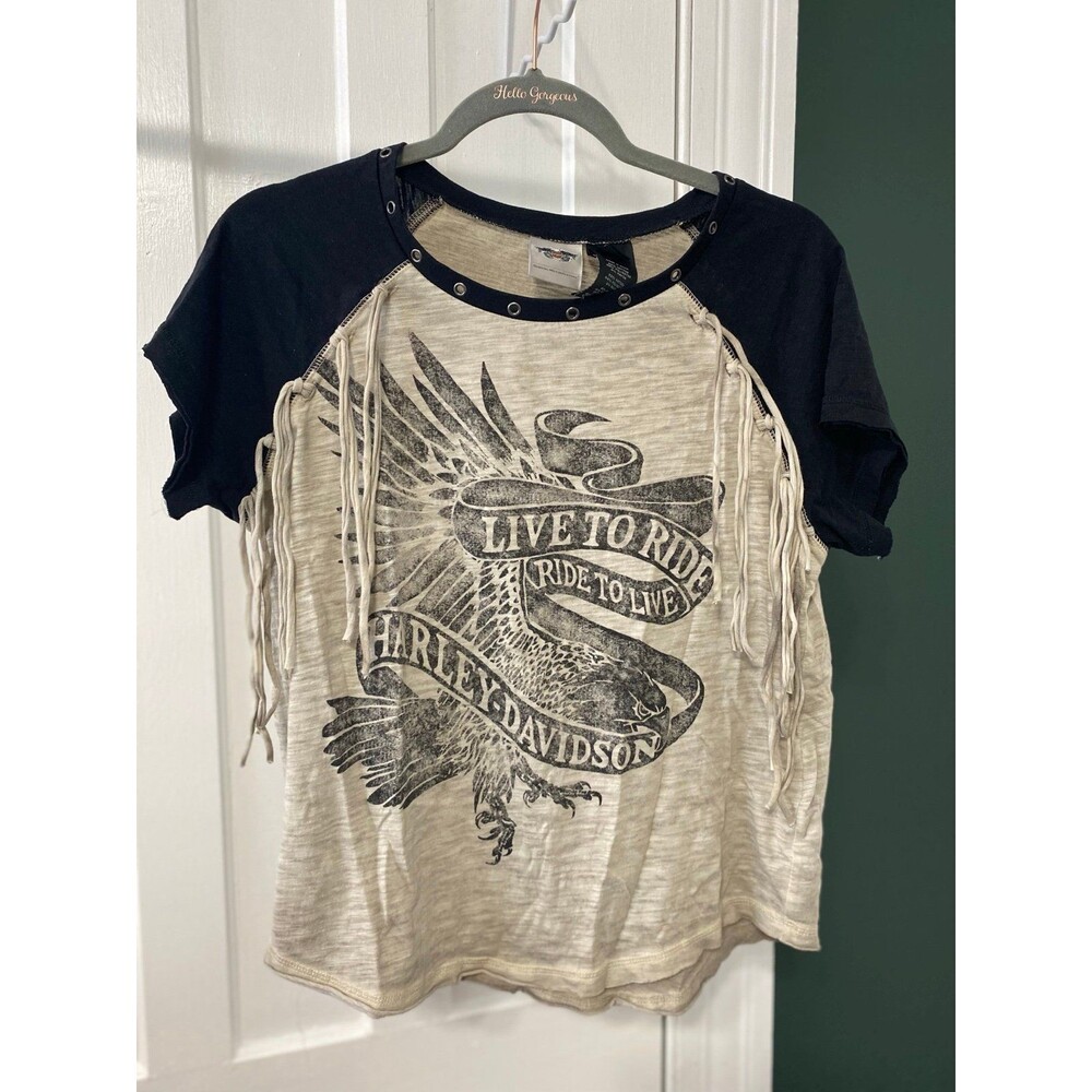 Harley Davidson Fringe Shirt